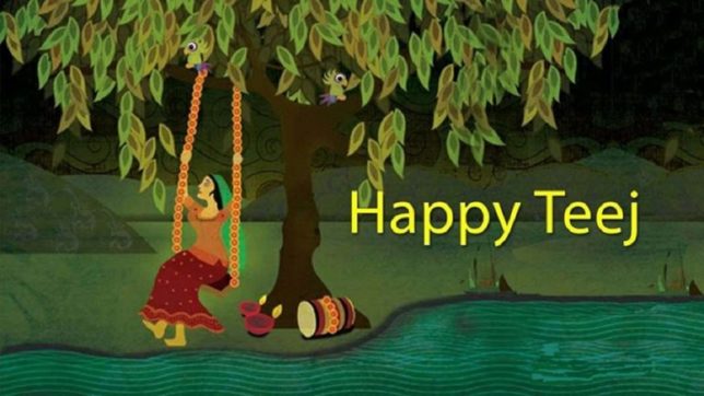 Wallpaper Pic For Happy Hariyali Teej Hariyali Teej Wishes and Messages 2021