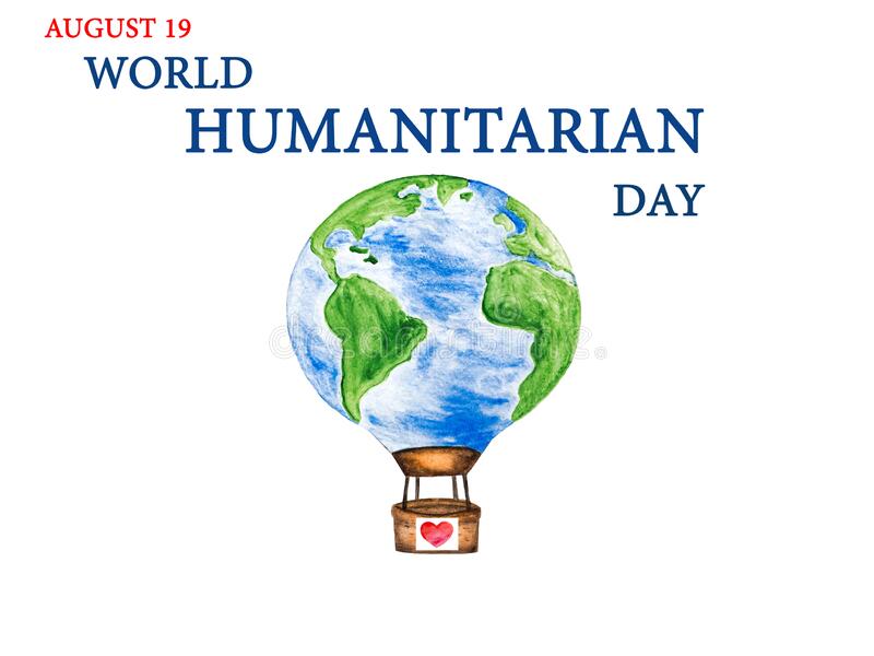 Warm World Humanitarian Day Image Wishes Heart full Happy World Humanitarian Day Images