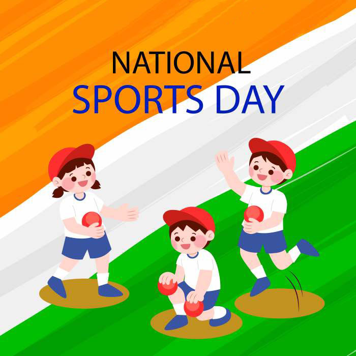 Images For Wishing Happy National Sports Day 2021 