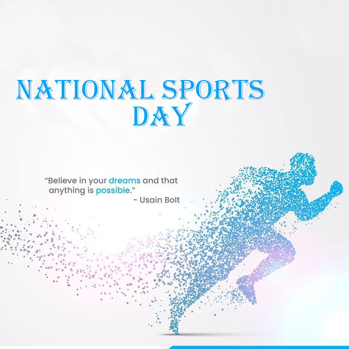 National Sports Day Facebook and Whatsapp Quotes and Messages