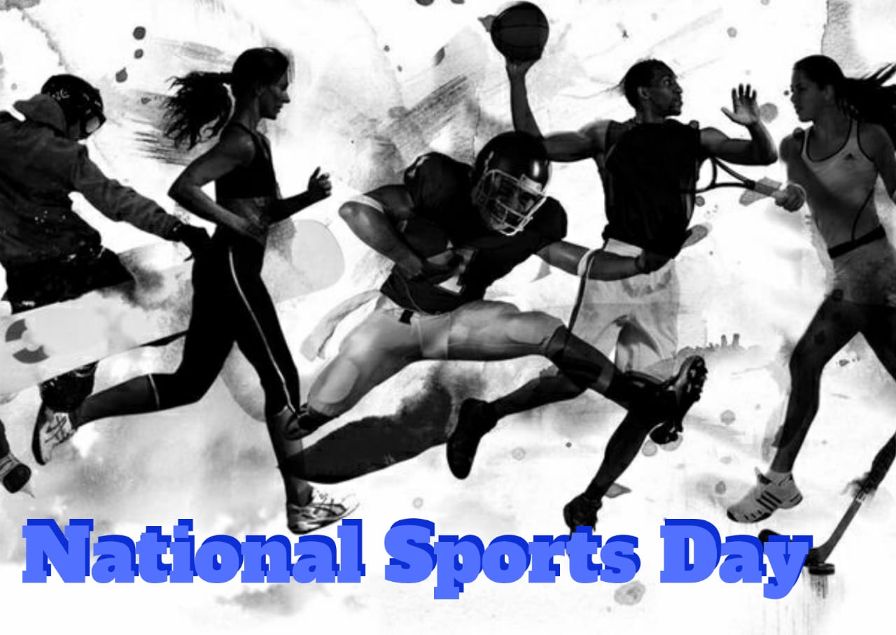 Best Pic For Wishing Happy National Sports Day National Sports Day Facebook and Whatsapp Quotes and Messages