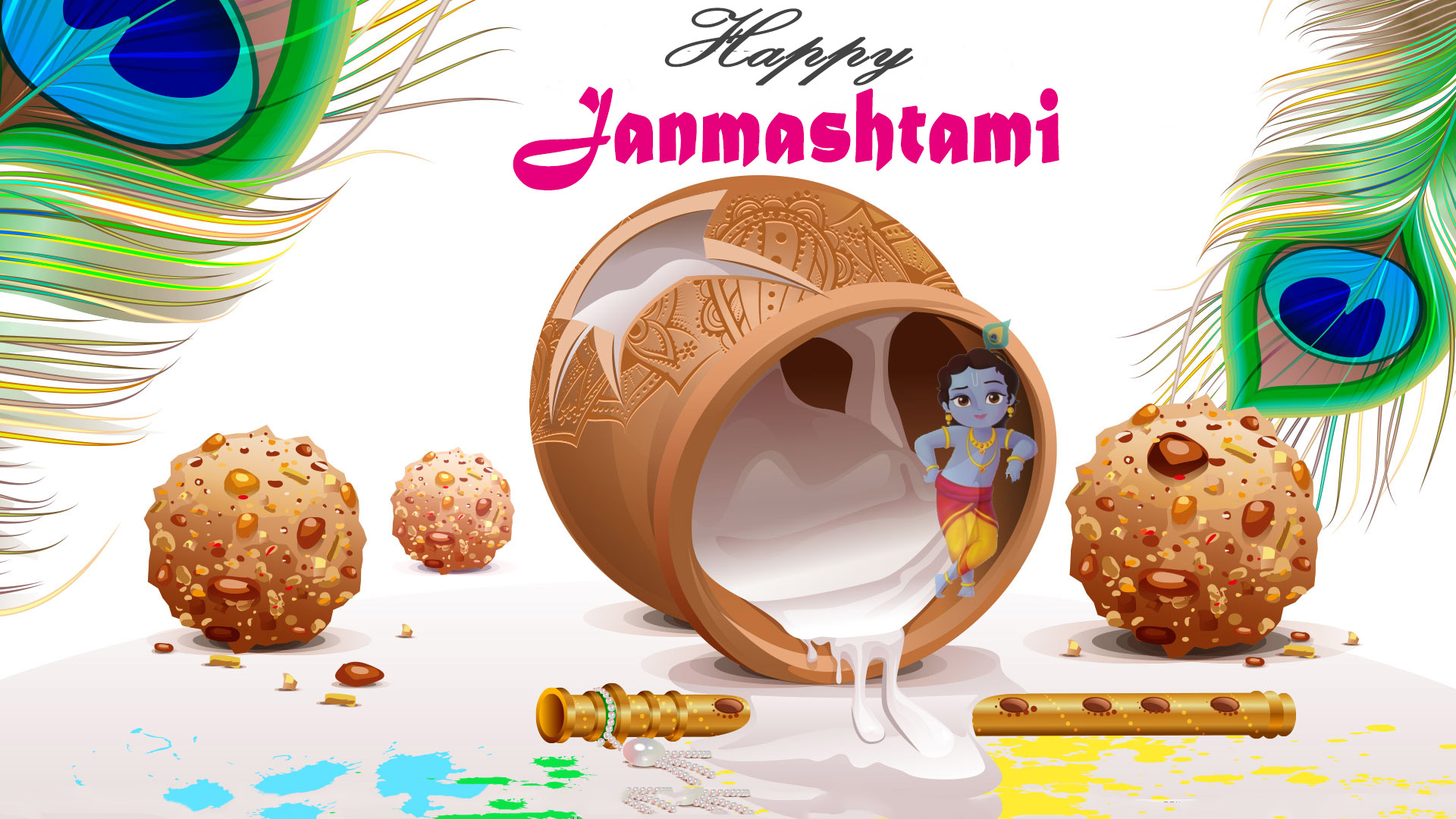 Best Wishes Krishna Janmashtami  Wishes Photos 