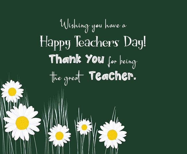 Memorable Teachers Day Wishes Quotes and Images 