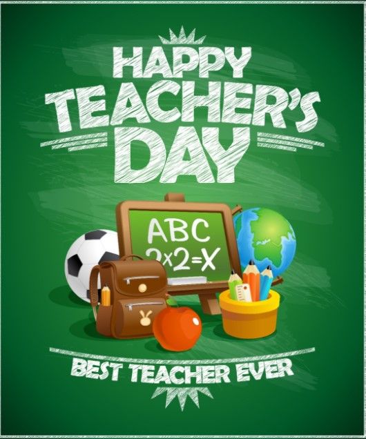 Beautiful Image Of  Wishing Teachers Day