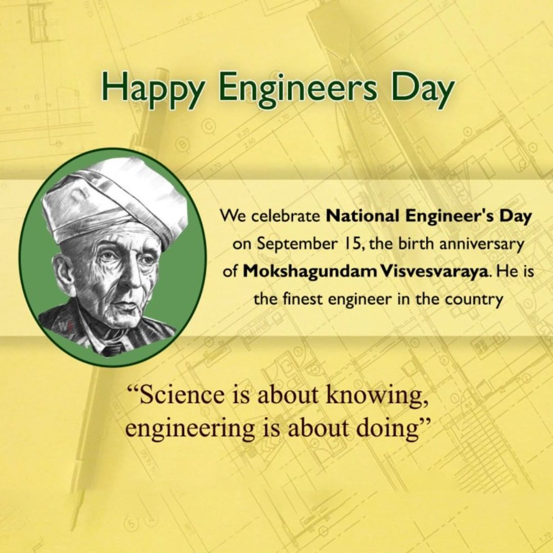 Happy Engineers day Wishes Photos 
