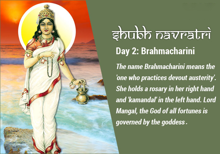 Lovely Image For Wishes Navratri Importance of Maa Brahmacharini Puja Navratri