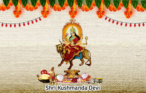 Insta Birthday Images Best Fourth Day of Mata Kushmanda Puja Navratri Wishes Messages Quotes