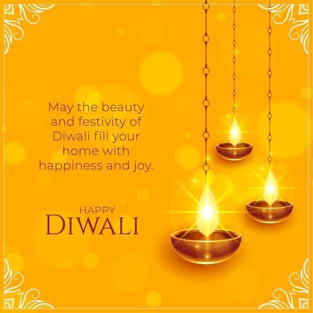  Cheerful Diwali Wishes Images