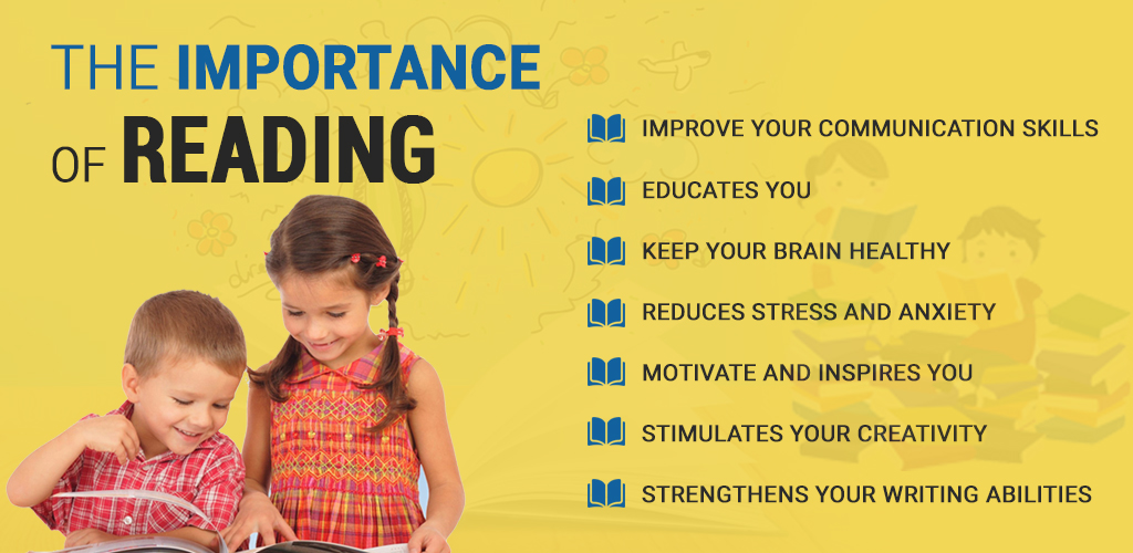 Importance and benefits of reading books in student life