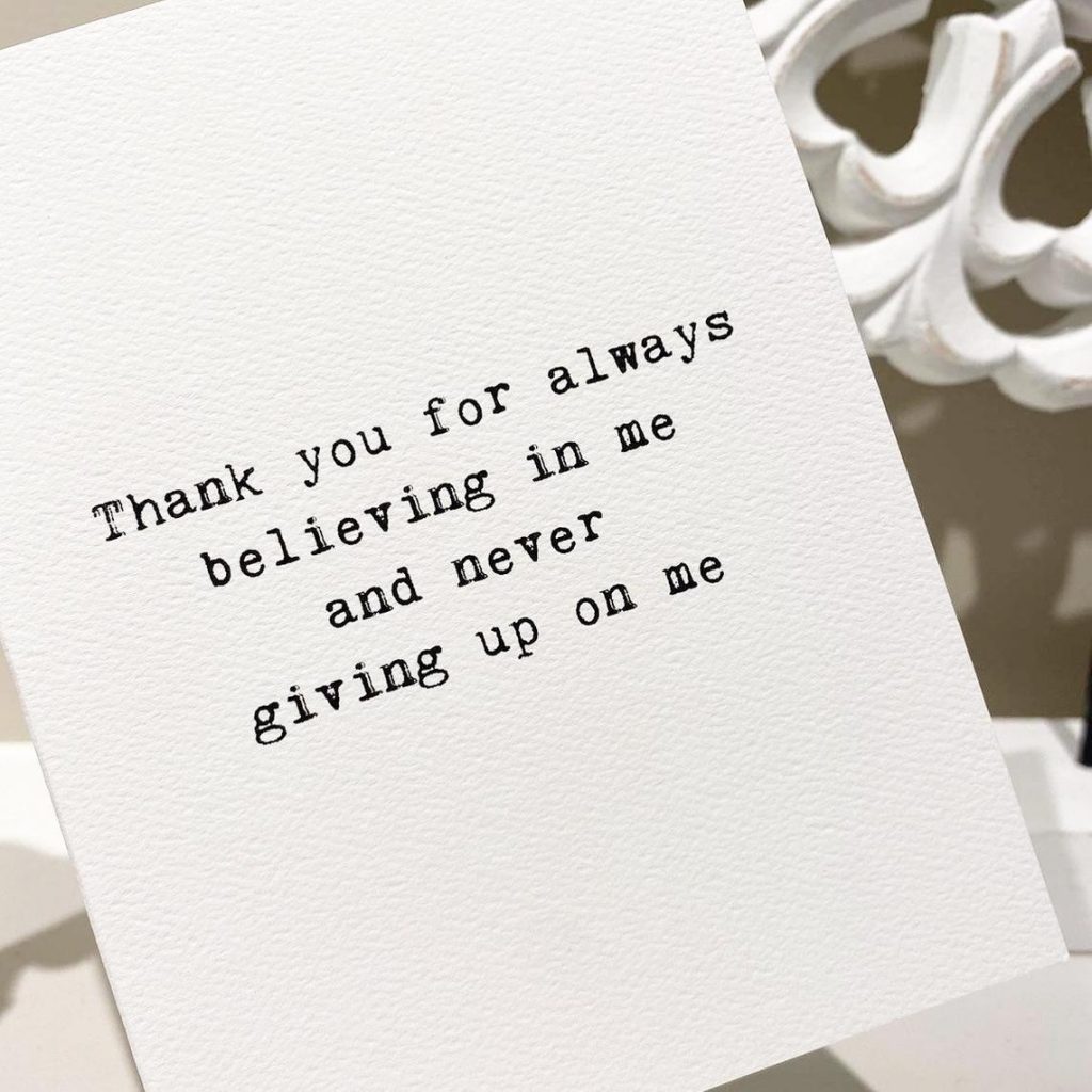 thank you for everything thank you for everything mom and dad