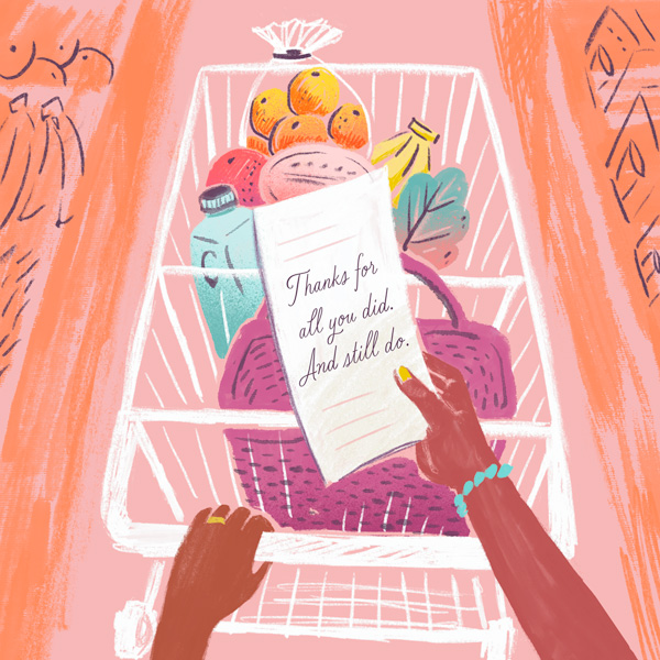 thank you for your sacrifices thank you for everything mom and dad