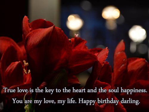 Happy Birthday My Dear Love images 