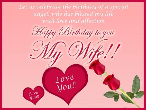 A Beautiful Birthday Image For Wife