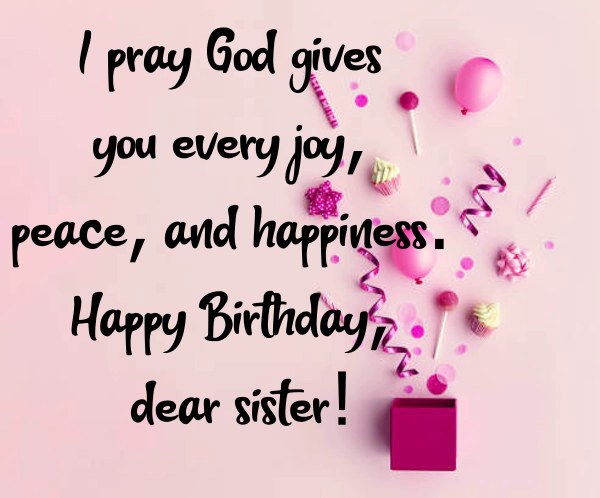 Image for wish birthday to sister