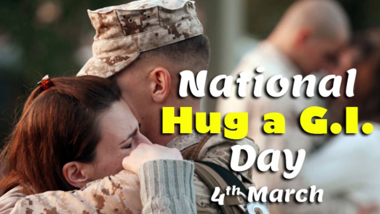 Happy National Hug a G.I. Day Wishes Images