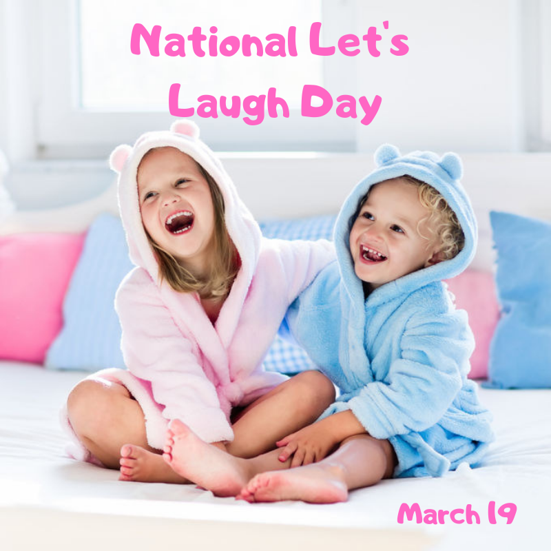 Wish you happy National Lets Laugh Day Images
