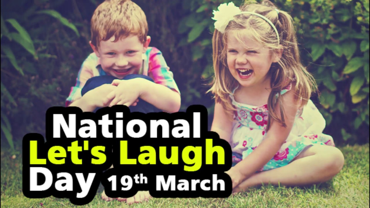 Wish you happy National Lets Laugh Day Images