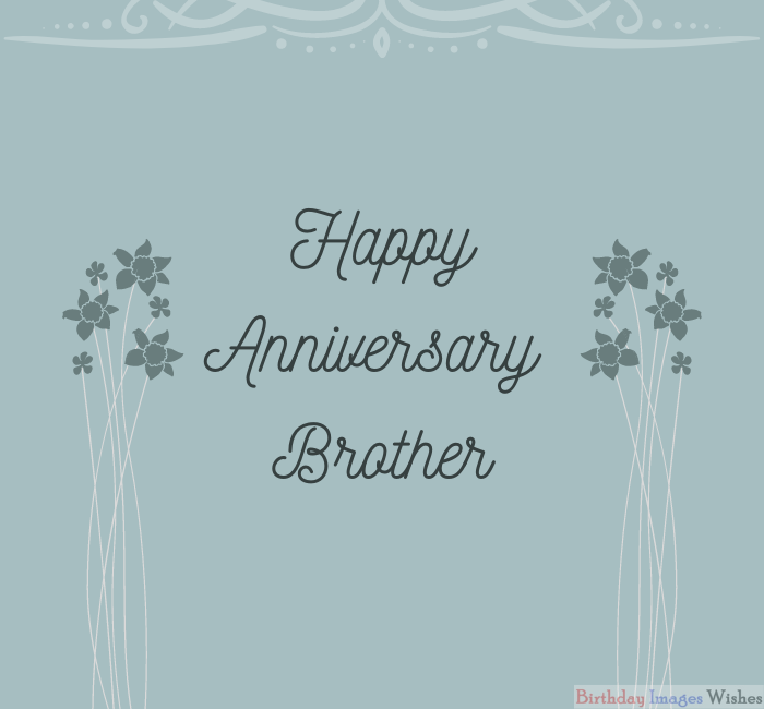 Best Image Happy Marriage Anniversary Brother Photo3