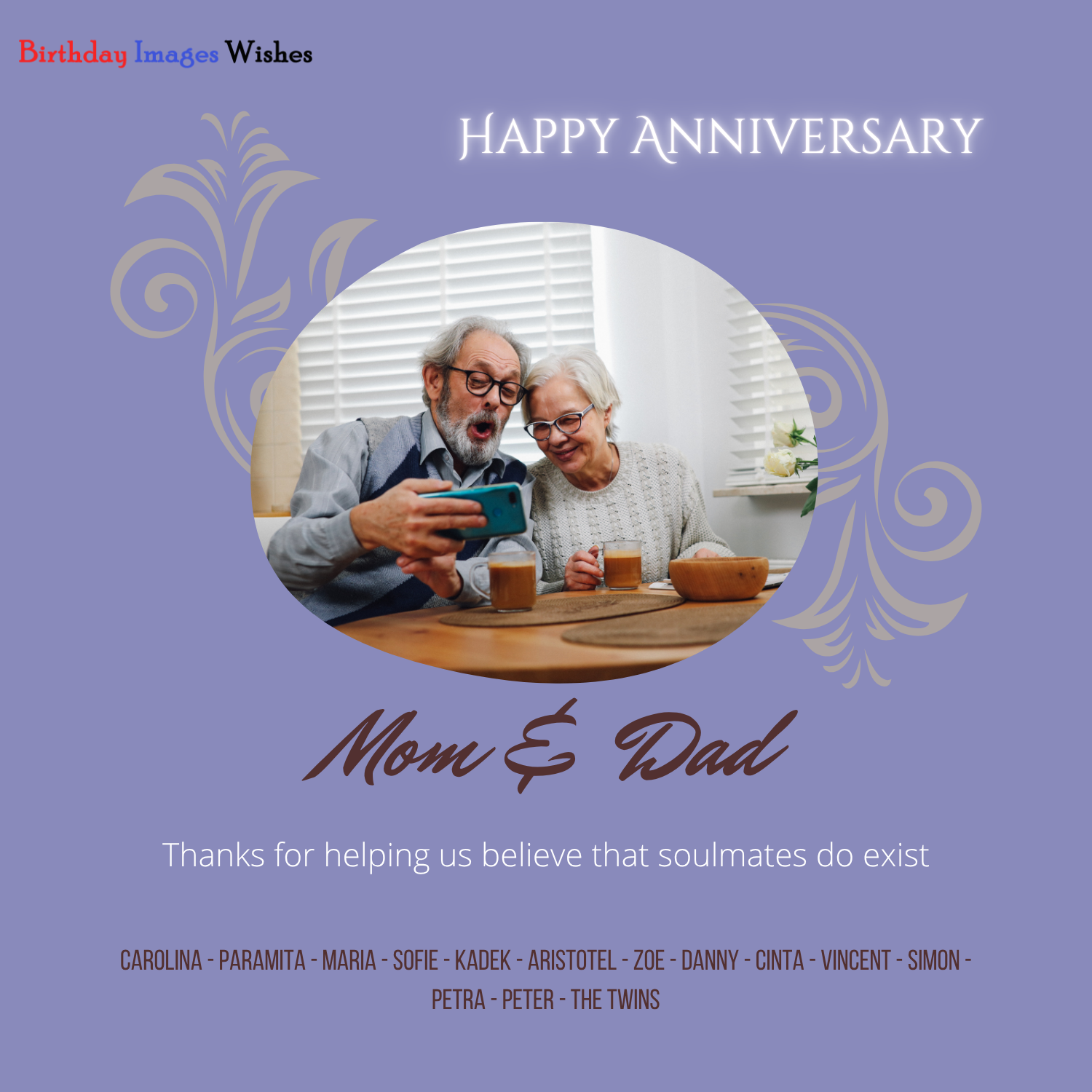 Heartfelt Anniversary Wishes for Mom & Dad