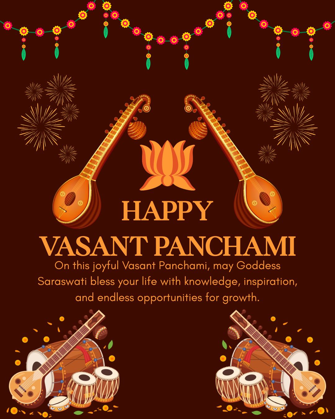 Latest Vasant Panchami Wishes and Images Honoring Learning, Creativity, and Growth Latest Vasant Panchami Wishes and Images Honoring Learning, Creativity, and Growth