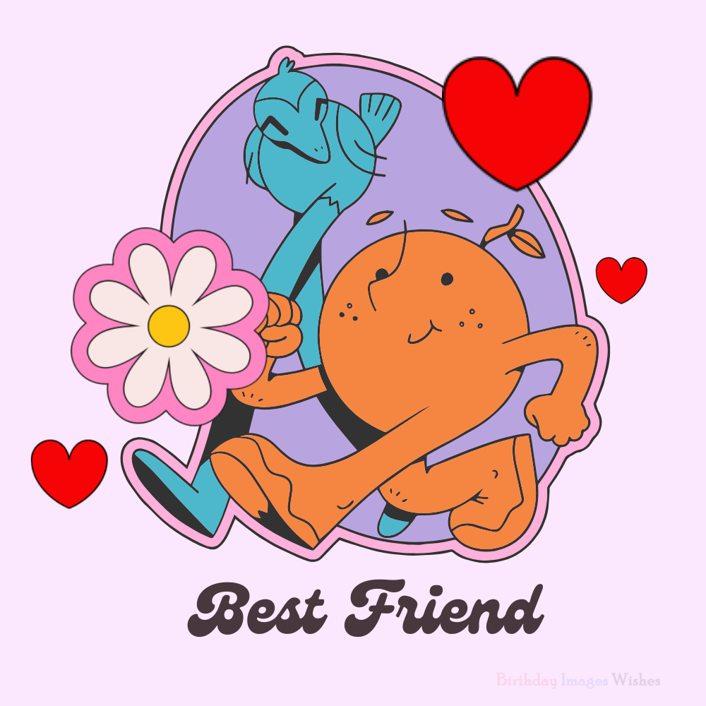 Best Friend Images – Cute Cartoon Friendship Wishes Image Best Friend Images – Cute Cartoon Friendship Wishes Image