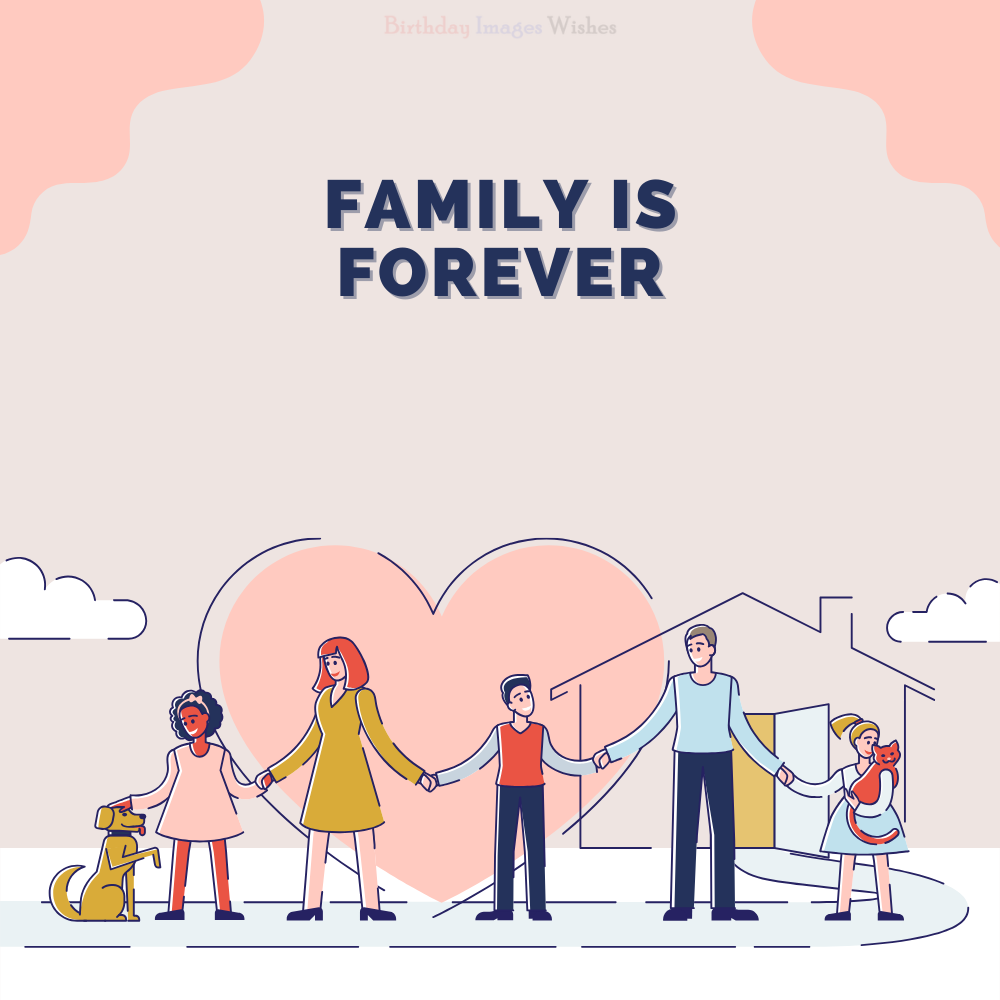Family Is Forever Images with Emotional Wishes | Happy Family Day Quotes