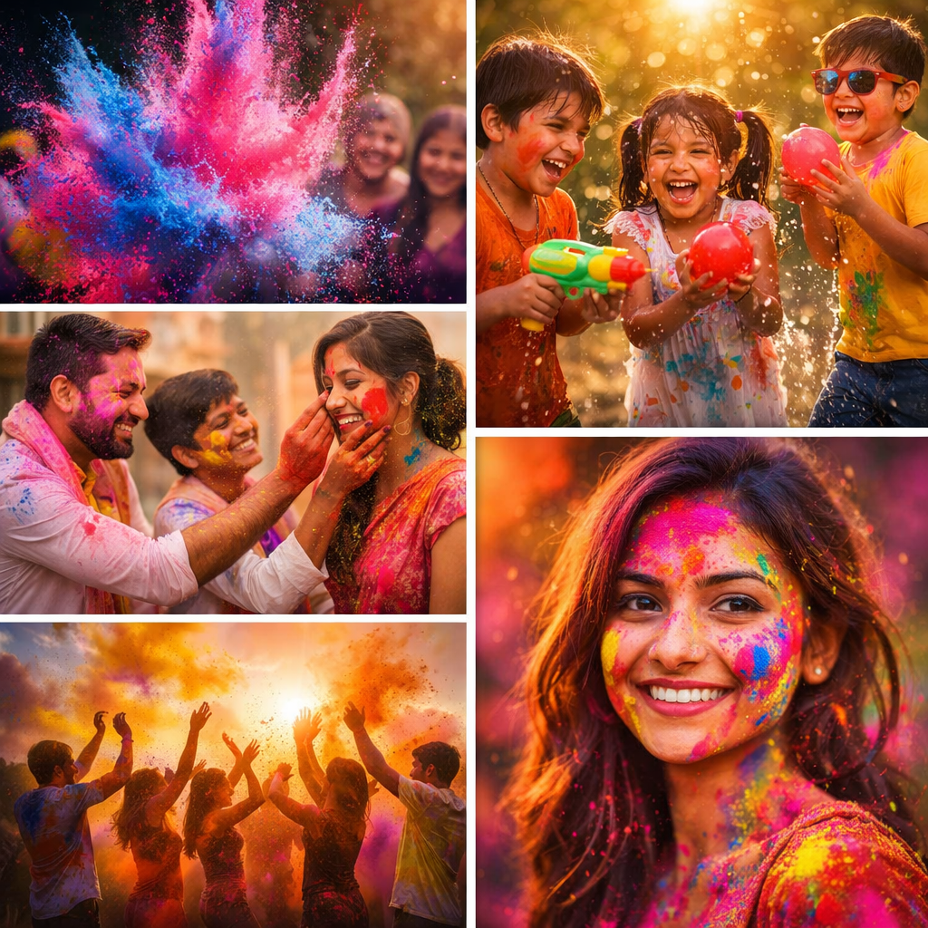 Sacred Fire & Colorful Smiles