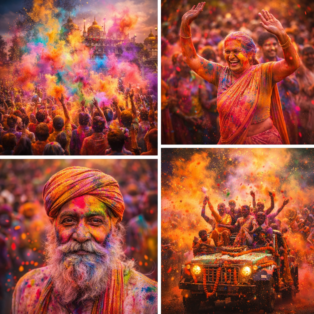 From Holika Dahan to Rangwali Holi