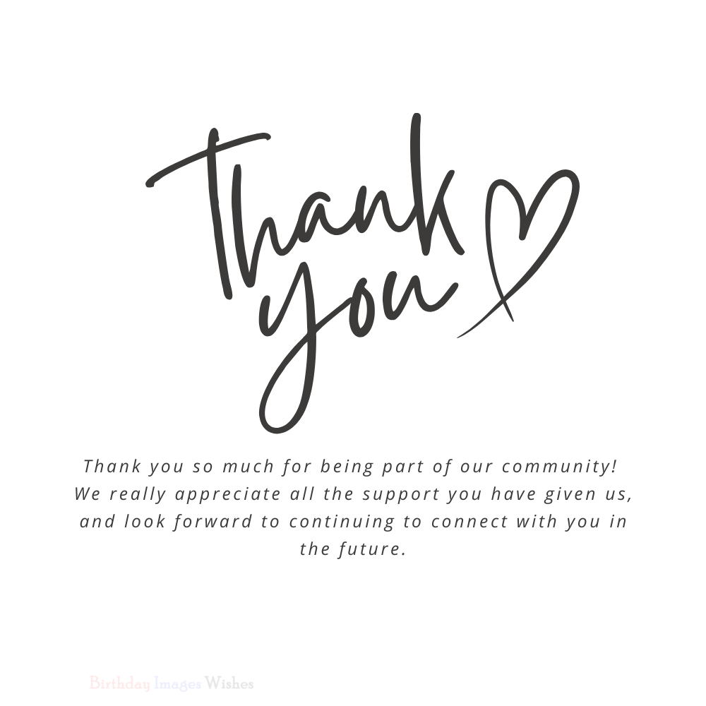 Beautiful Thank You Images and Wishes for Friends, Family, and Supporters