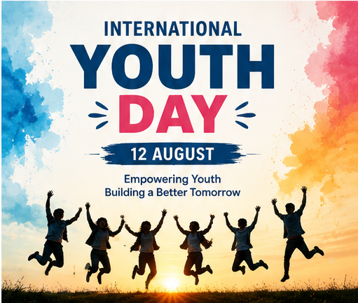 International Youth Day young minds bright future International Youth Day young minds bright future