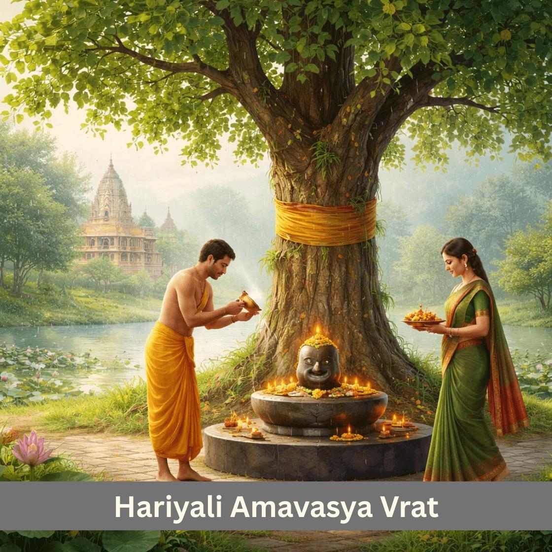 2026 Happy Hariyali Amavasya Wallpapers