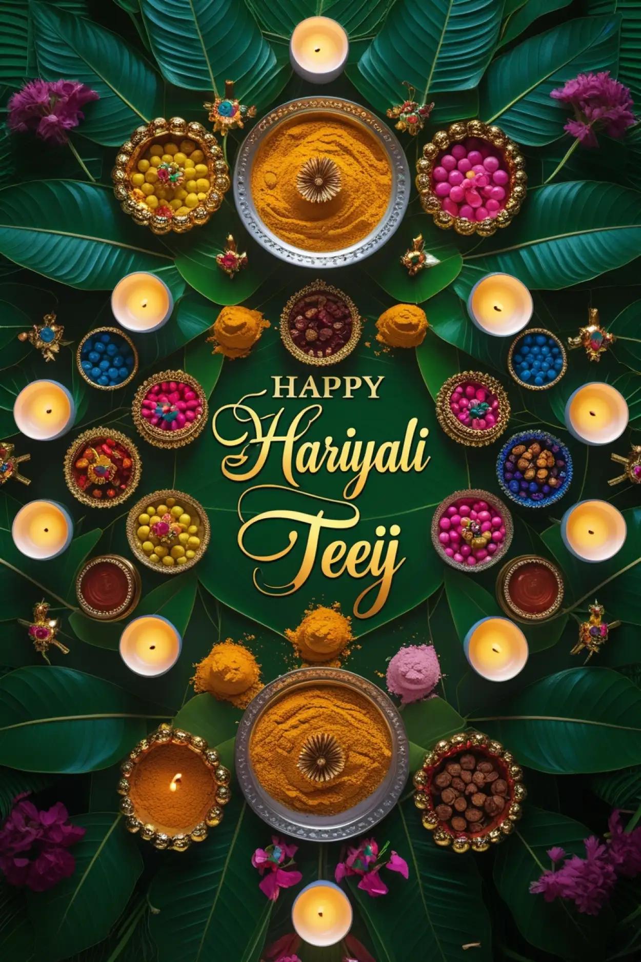 Happy Teej Wishes In Hindi
