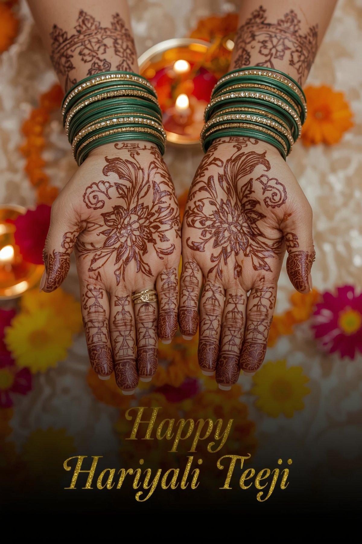 Happy Teej Wishes In Hindi