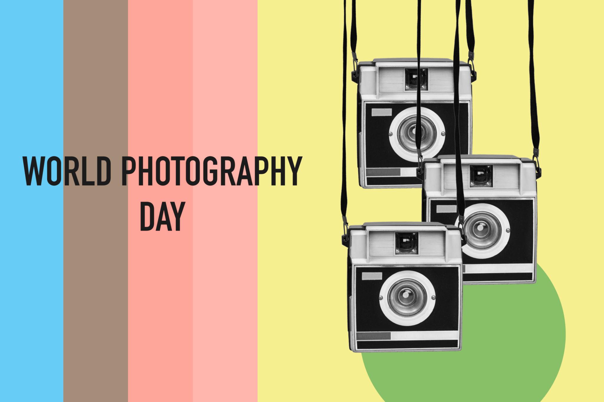 Celebrating Photography Professional photographer taking a photo