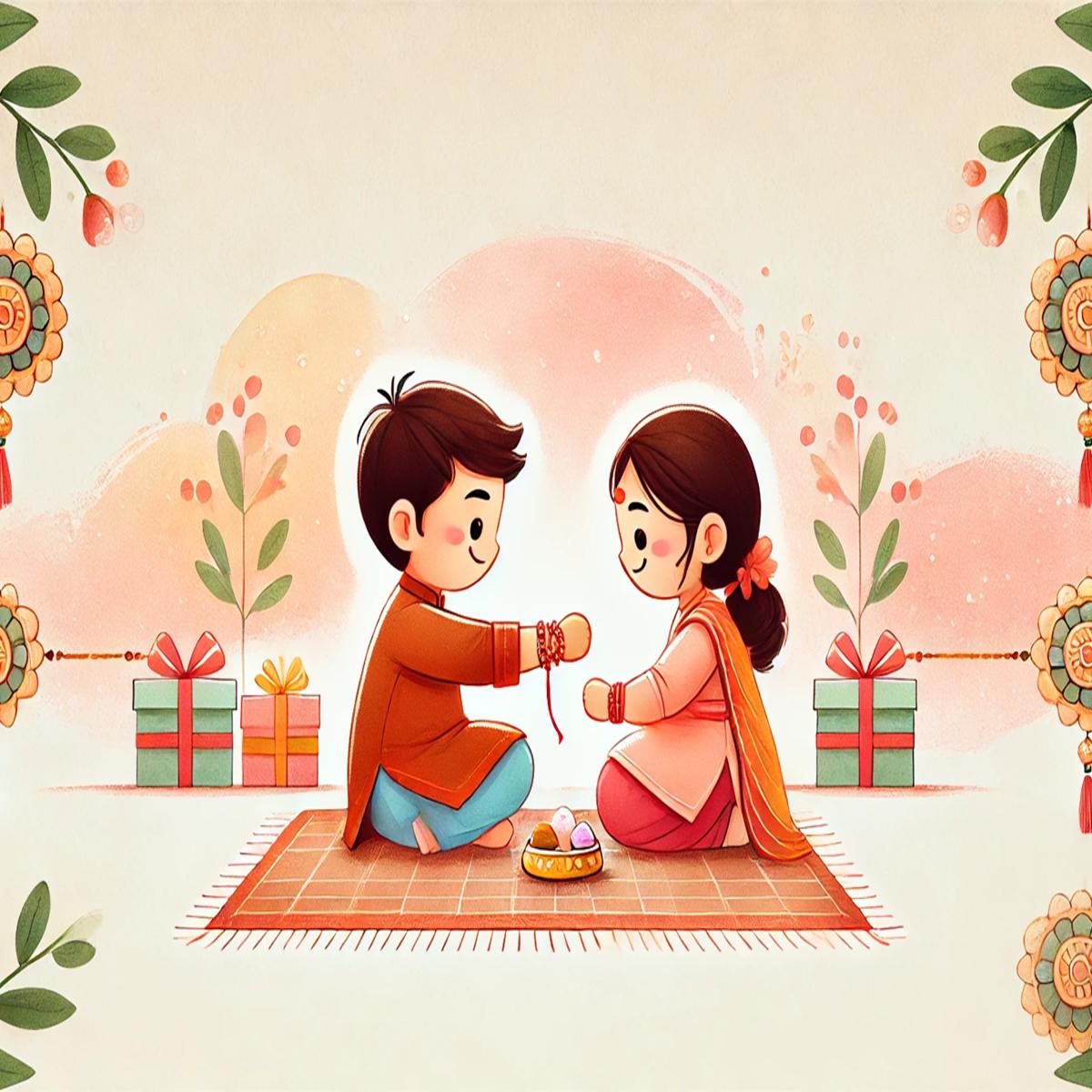Best Happy Rakhi Image 2026 