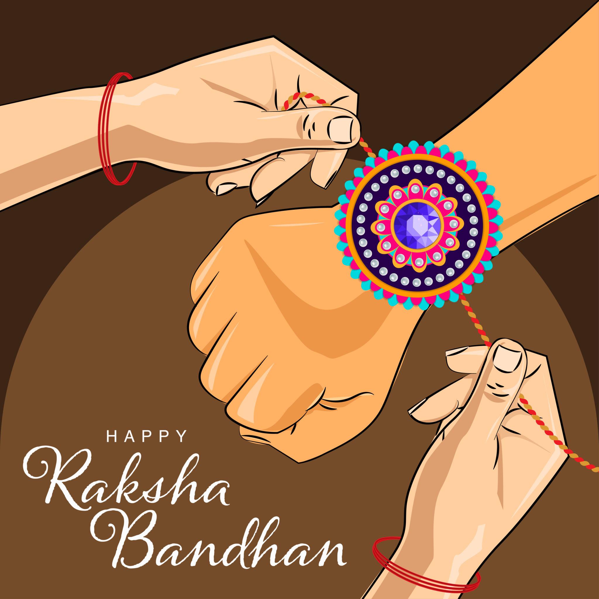 Happy Raksha Bandhan Hd Wallpaper For Wishes