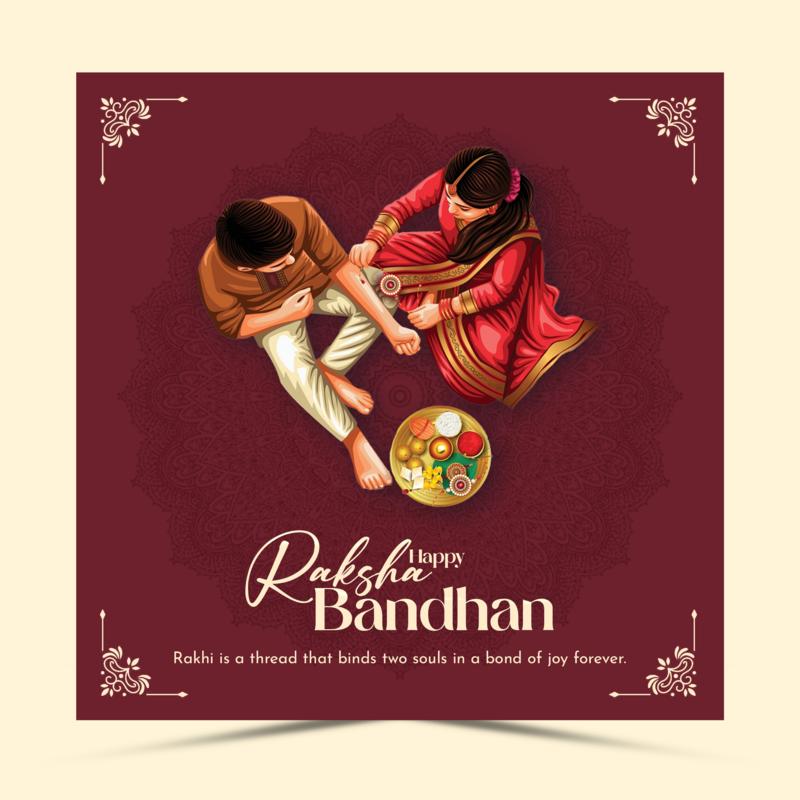 Friendly Happy Raksha Bandhan Image Beautiful Image Of Wishing Happy Raksha Bandhan