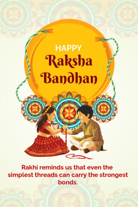 Happy Raksha Bandhan To My Brother Wishes Messages