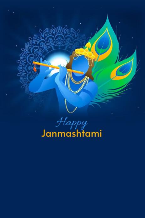 Greeting Krishna Janmashtami Image Best Images For Wishing Happy Krishna Janmashtami