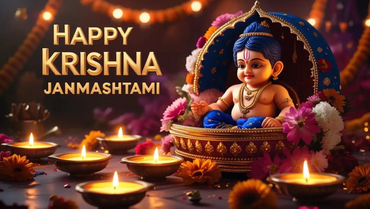 Krishna Janmashtami Wishes Photo 