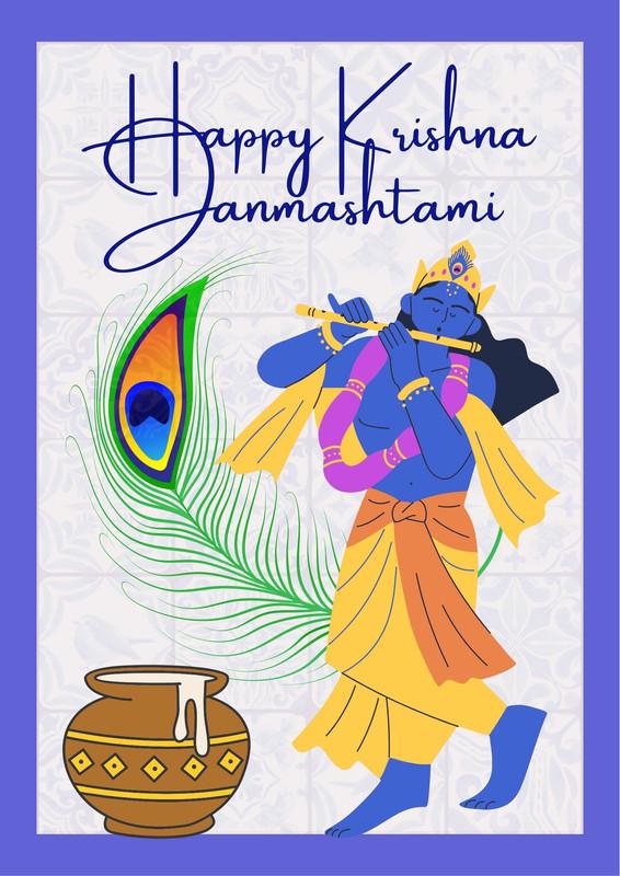 Krishna Janmashtami Wishes Photo 