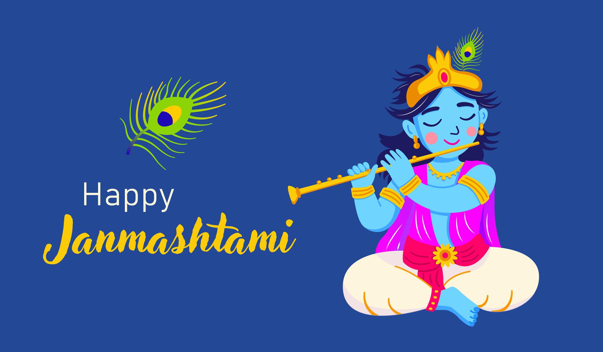 Wishing Happy Krishna Janmashtami Messages and Quotes