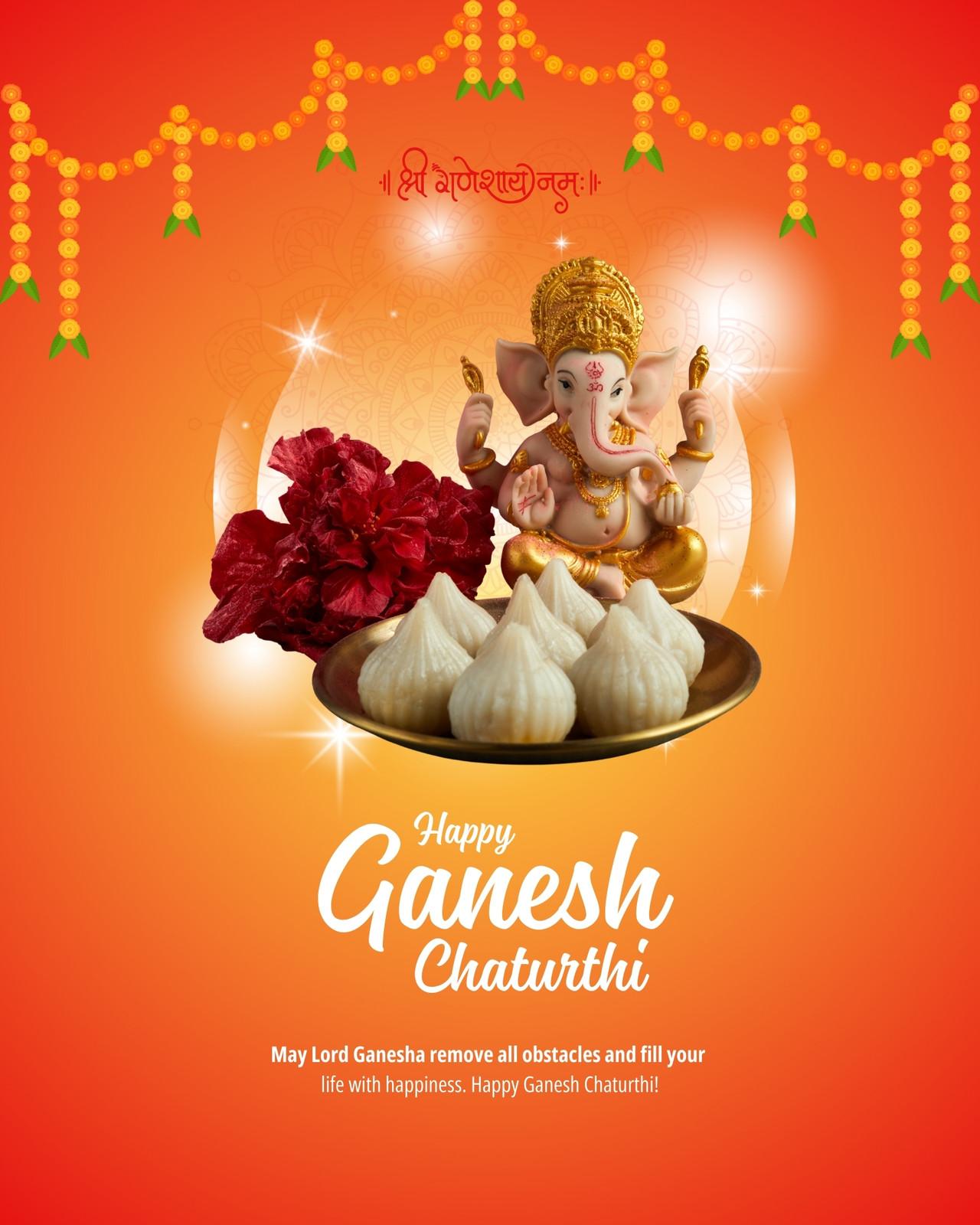 Best Happy ganesh Chaturthi Wallpaper