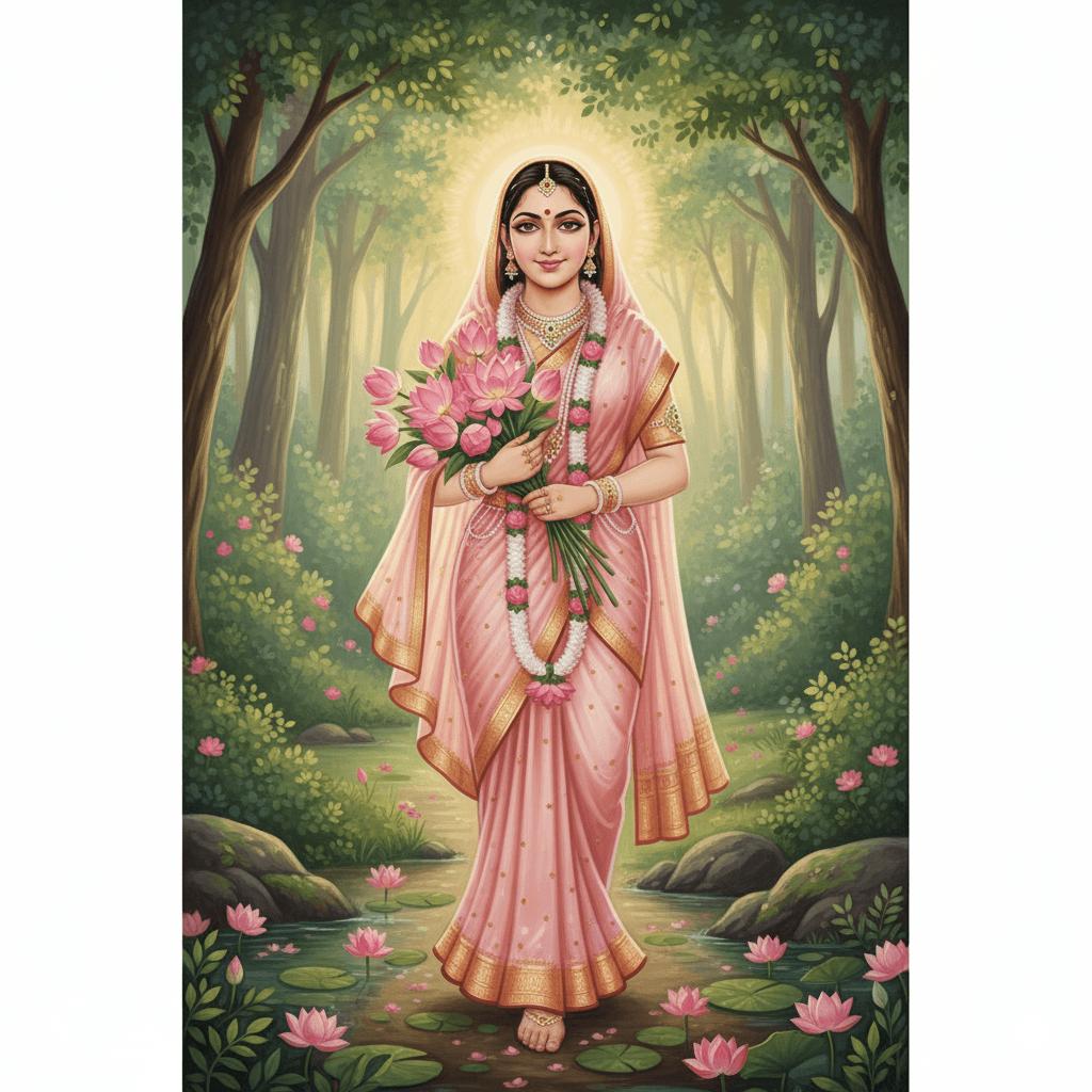 Radha Rani Wishes Beautiful Radha Rani devotional image