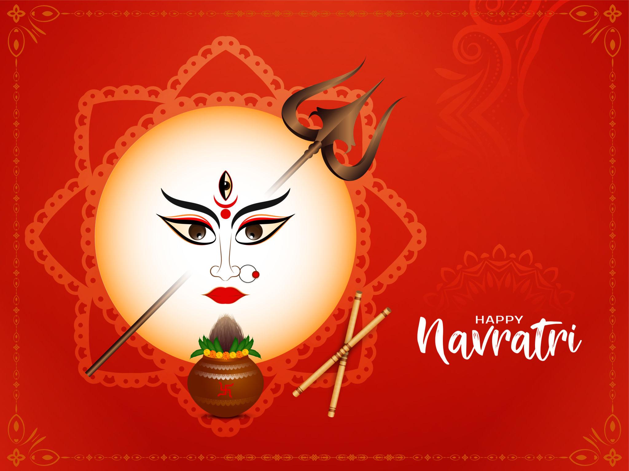 Greeting Navratri Image Special Chaitra Navratri Wishes Quotes and Messages